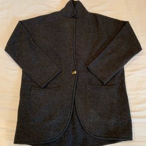 Made well merino wool coat, never worn